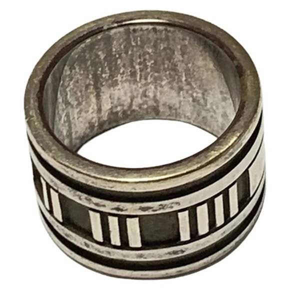 TIFFANY&Co. Atlas Wide - Silver Ring #4 1/2